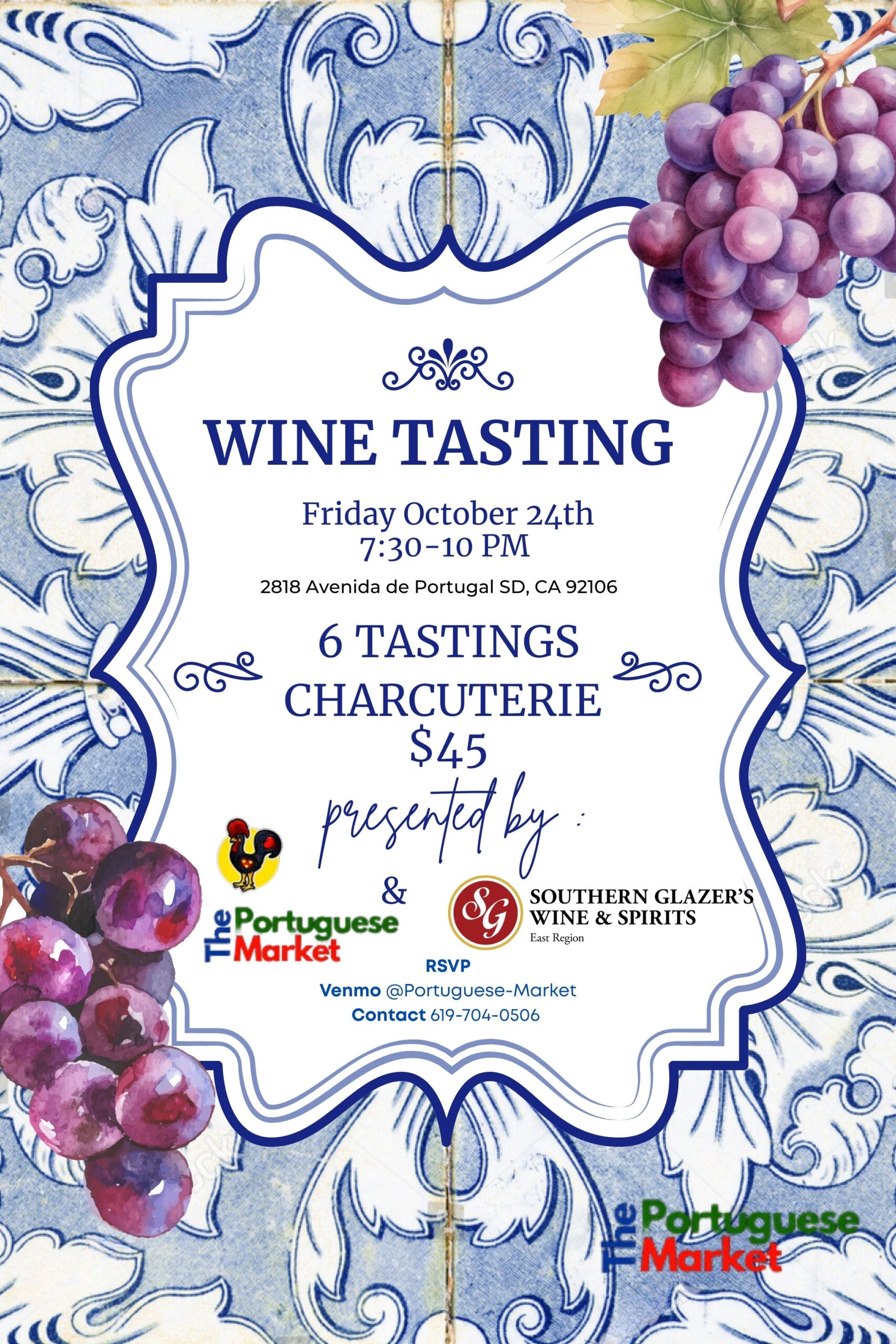 Taste of Portugal Wine Tasting
