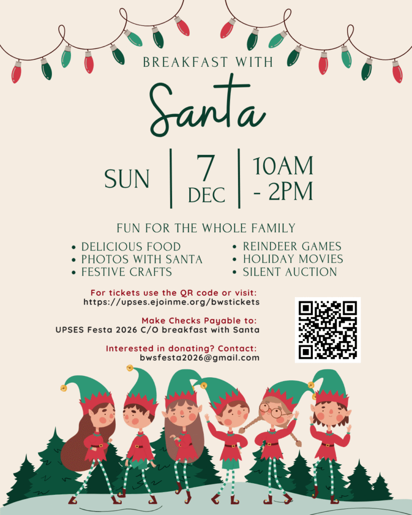 brunch with santa flyer