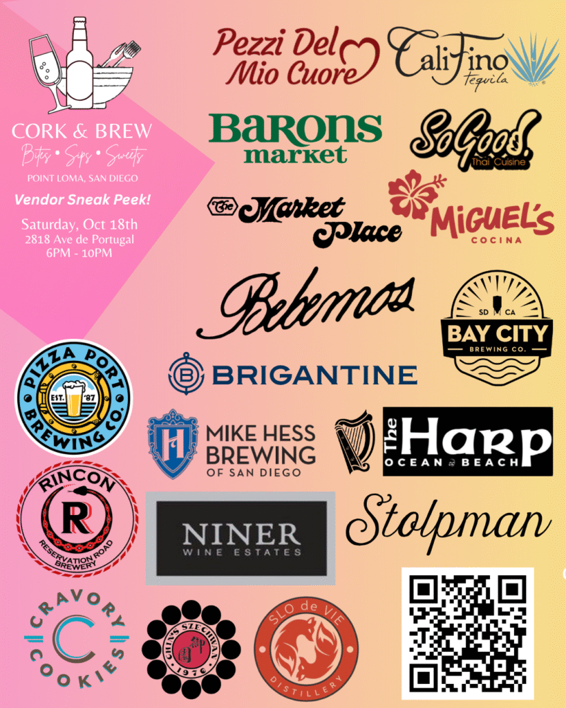 Vendors cork and brew 2025